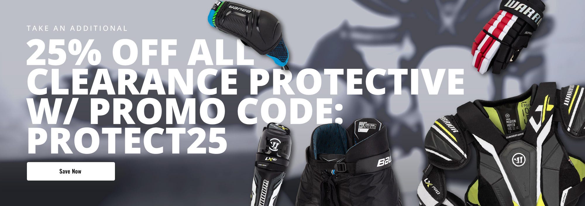 Take an additional 25% off all clearance protective with promo code PROTECT25