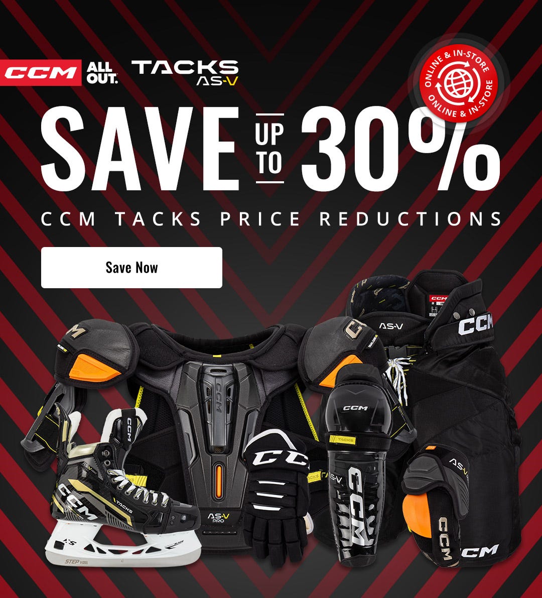CCM Tacks Price Reductions | Save up to 20%