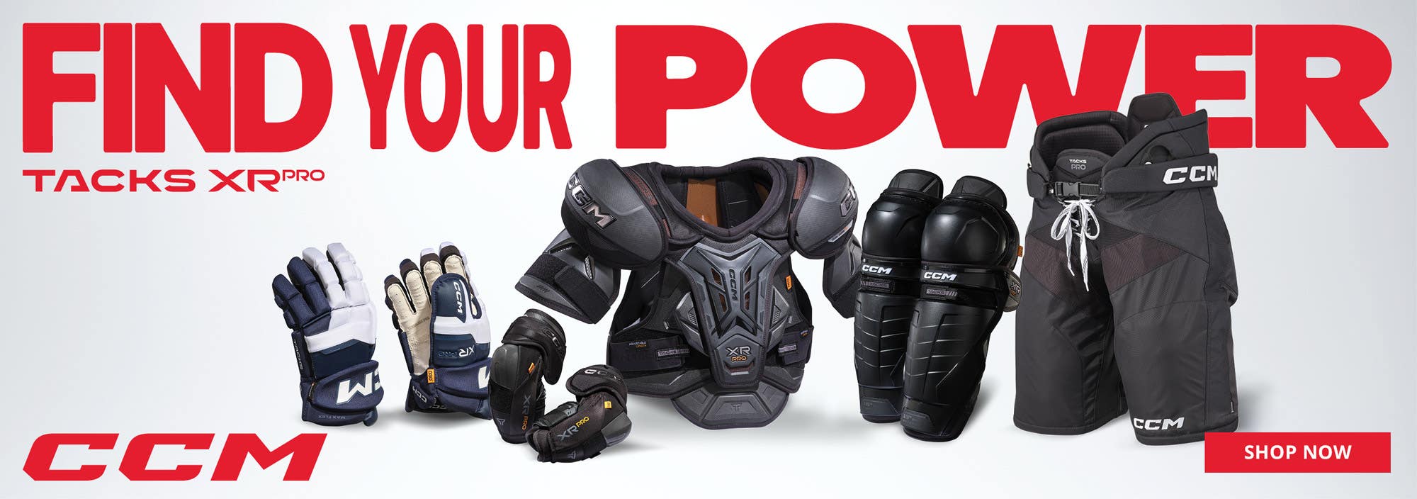 CCM Tacks XR Pro Protective. Find your power.