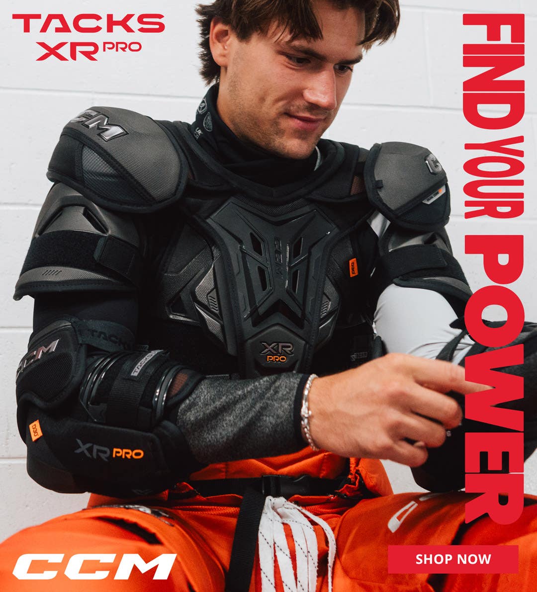 CCM Tacks XR Pro Protective. Find your power.