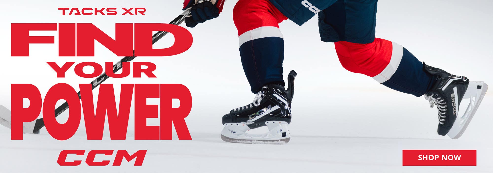 CCM Tacks XR Hockey Skates. Find your power.