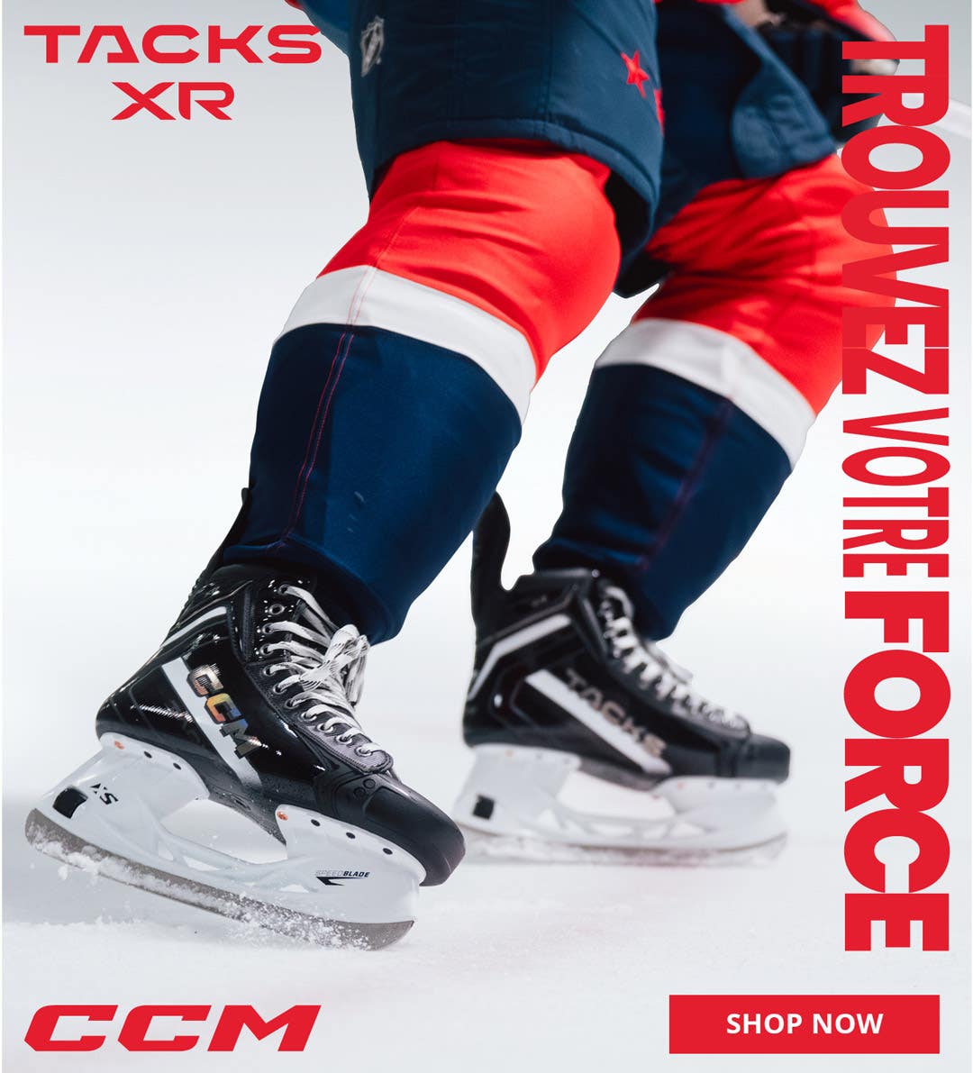 CCM Tacks XR Hockey Skates. Find your power.