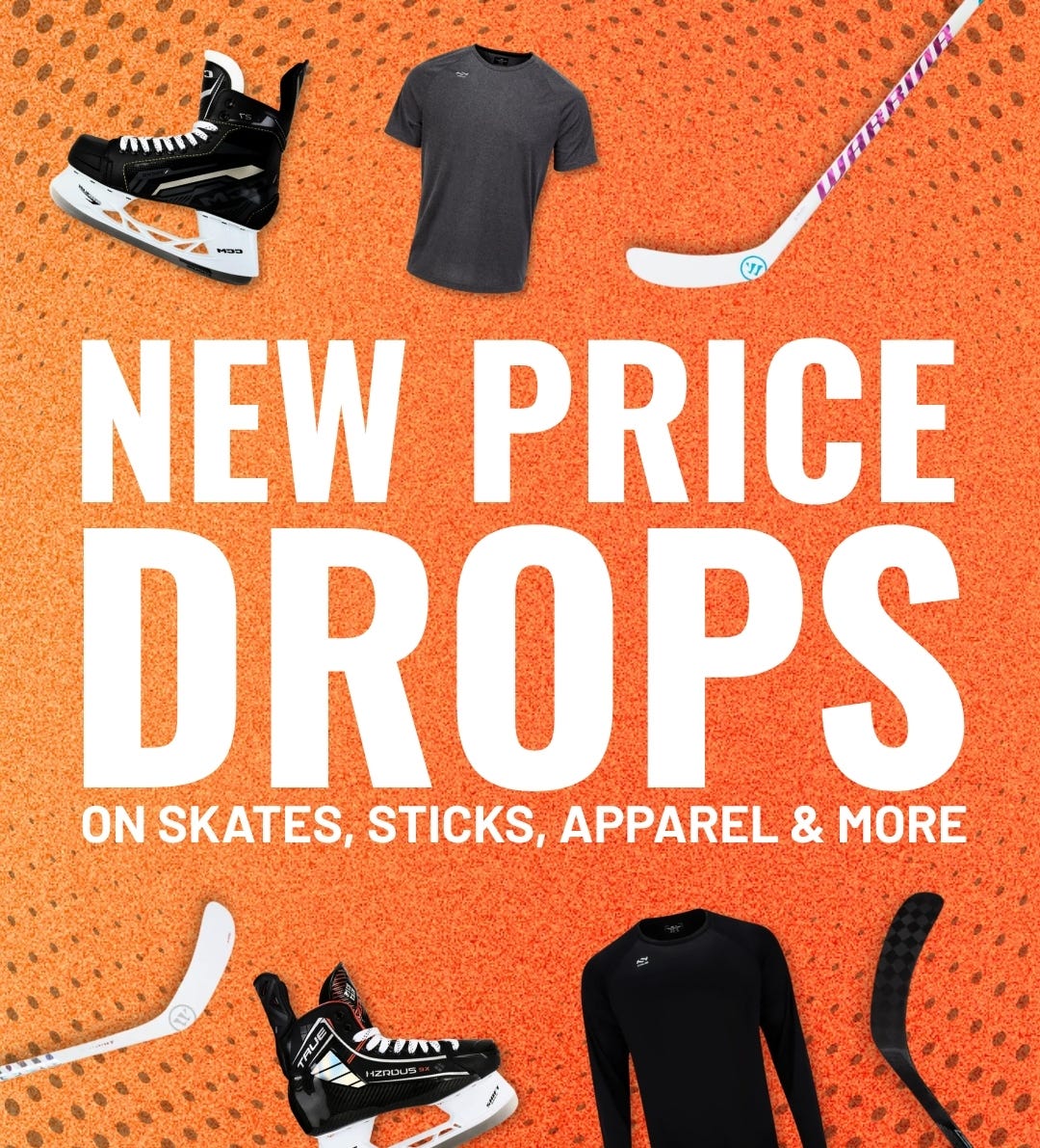 New Price Drops on Skates, Sticks, Apparel & More