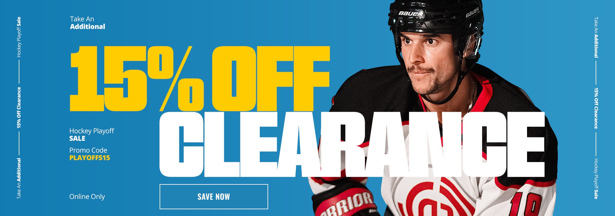 Hockey Playoff Sale: Take an additional 15% off clearance