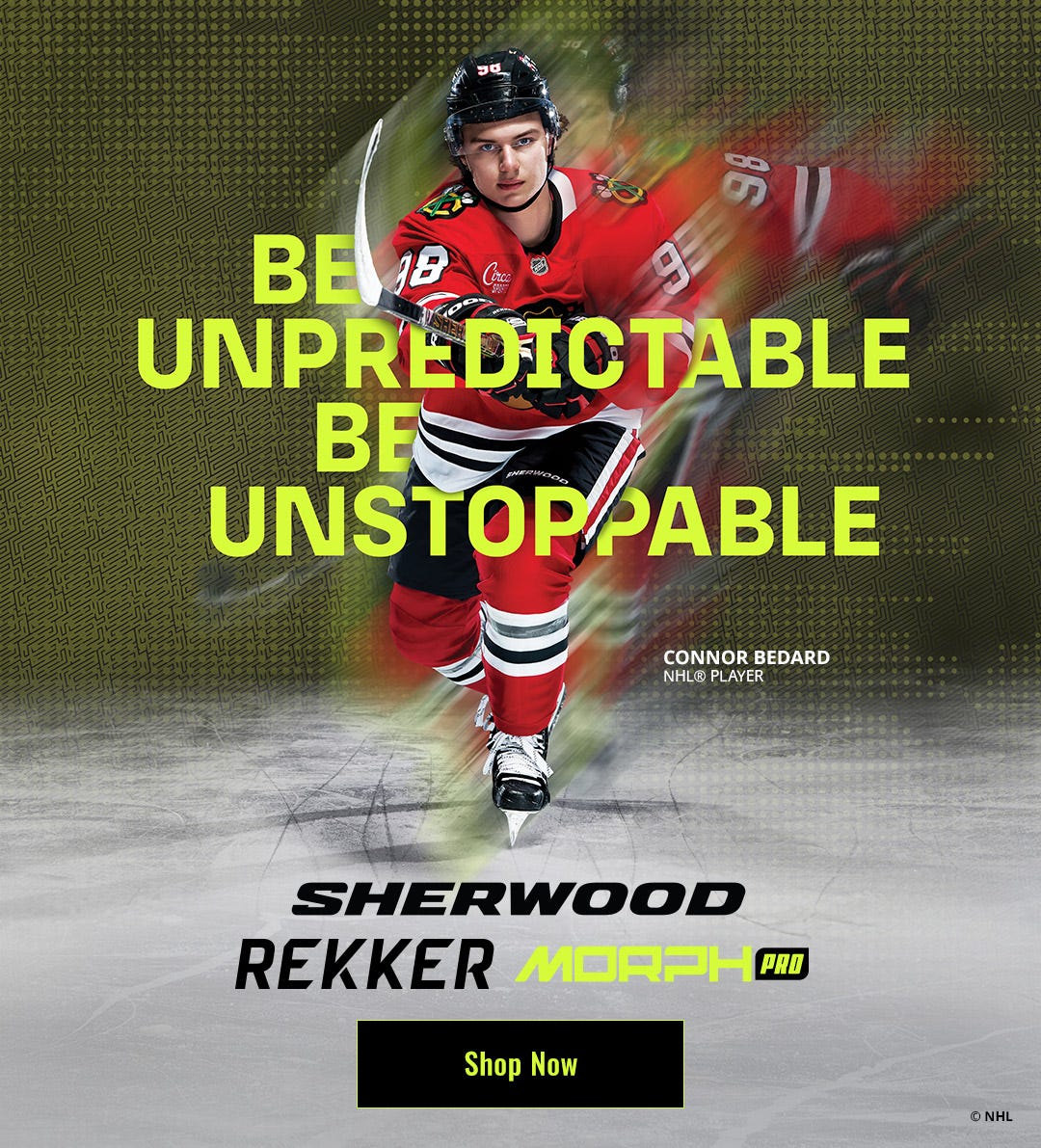 Sherwood Rekker Morph Hockey Equipment: Be unpredictable, be unstoppable
