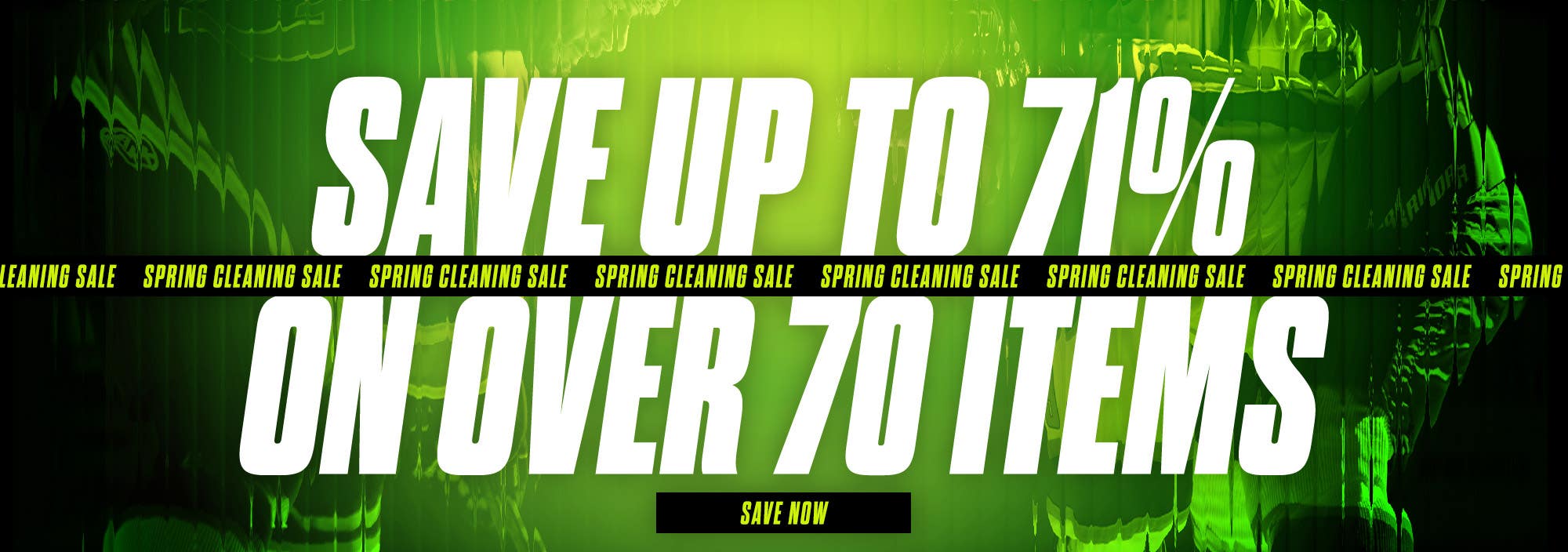 Spring Cleaning Sale. Save up to 71% on over 70 items.