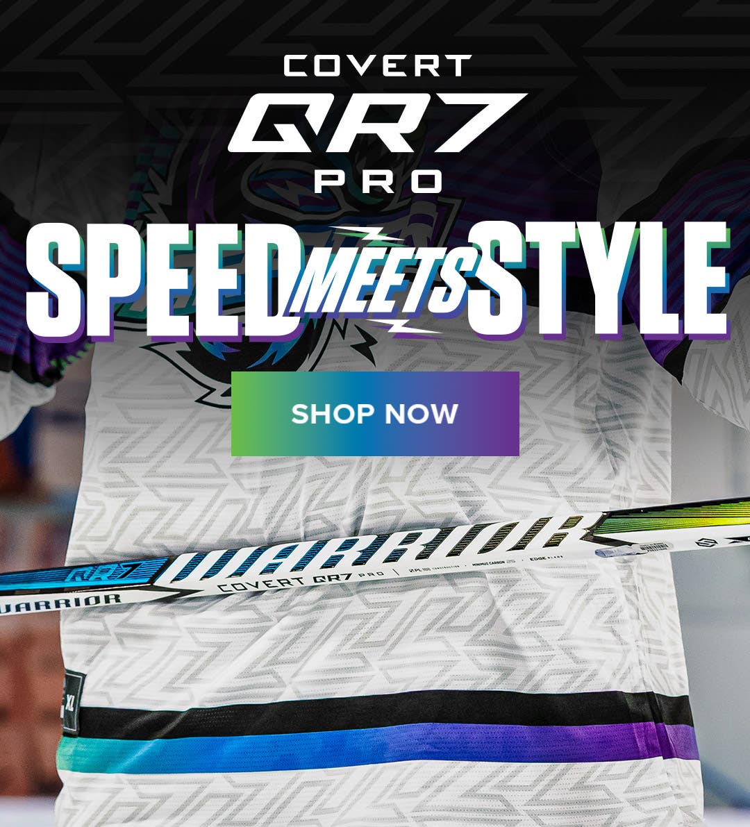 Warrior Covert QR7 Hockey Sticks. Speed meets style.