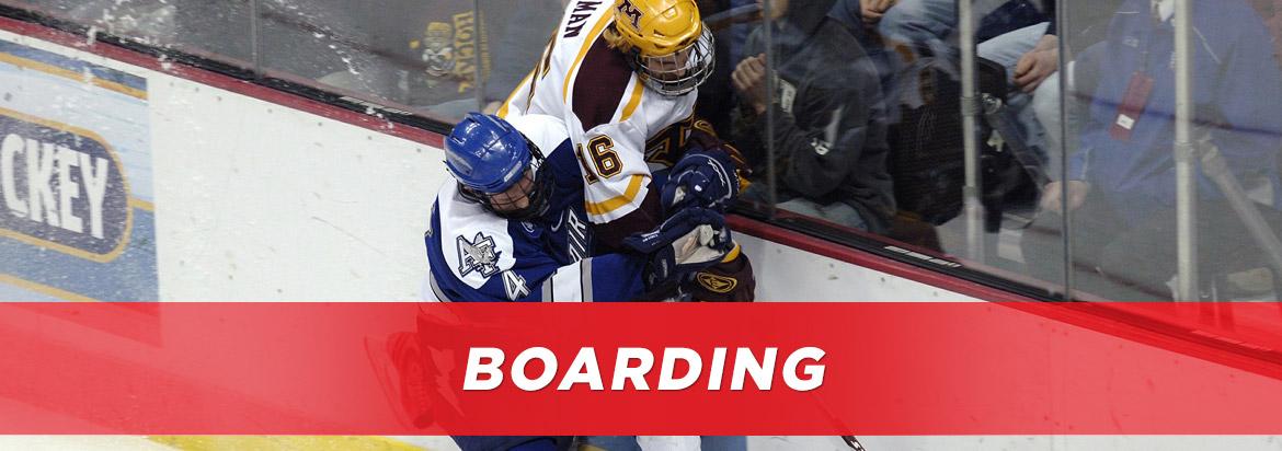 boarding penalty nhl