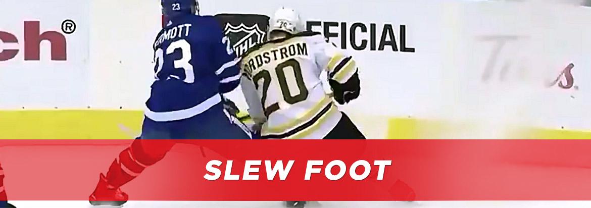 nhl slew foot