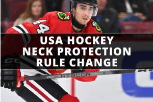 USA Hockey Votes to Require Neck Protectors