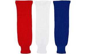 Modelline New York Rangers Reverse Retro Navy Knit Ice Hockey Socks Medium - 24