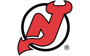 Monkeysports New Jersey Devils Uncrested Junior Hockey Jersey in Red Size Small/Medium