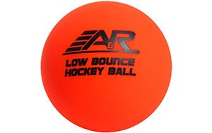 Winnwell Street Hockey Ball Medium Orange Low Bounce Roller Hockey Ball 