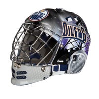 "Franklin Edmonton Oilers Mini Goalie Mask"