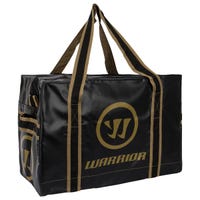 "Warrior Pro Coaches Small . Hockey Bag in Black/Brass Gold Size 21in"