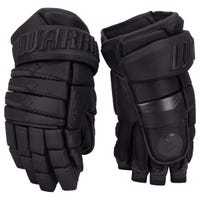 Warrior Alpha Pro Midnight Series LE Senior Hockey Gloves in Black Size 13in