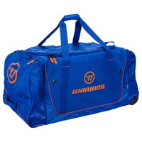 "Warrior Q20 . Wheeled Hockey Equipment Bag in Royal/Orange Size 37in"