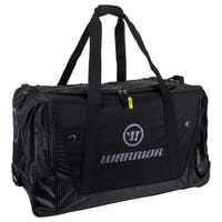 "Warrior Q20 . Wheeled Hockey Equipment Bag in Black/Grey Size 32in"