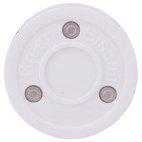 Green Biscuit Training Puck in White