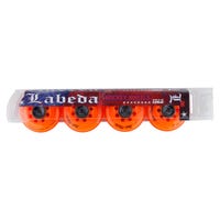 Labeda Addiction Grip+ 78A Roller Hockey Wheel - Orange - 4 Pack Size 72mm