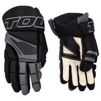 Tour Code 1 Senior Hockey Gloves - '21 Model in Black/Grey Size 12in