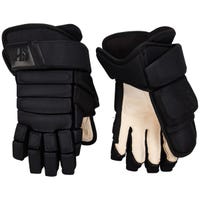 "HSC 4 Roll Junior Hockey Gloves in Black Size 12in"