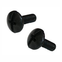 "Itech Long Helmet Screw - in Black Size Pair"