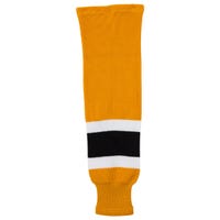 "Monkeysports Boston Bruins Knit Hockey Socks in Gold Size Senior"
