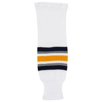 "Monkeysports Buffalo Sabres Knit Hockey Socks in White Size Youth"