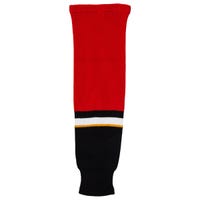 "Monkeysports Calgary Flames Knit Hockey Socks in Black Size Senior"