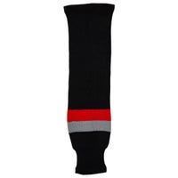 "Monkeysports Carolina Hurricanes Knit Hockey Socks in Black Size Senior"