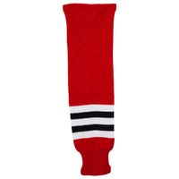 "Monkeysports Chicago Blackhawks Knit Hockey Socks in Red Size Junior"