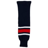 "Monkeysports Columbus Blue Jackets Knit Hockey Socks in Navy Size Junior"
