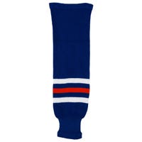 "Monkeysports Edmonton Oilers Knit Hockey Socks in Royal Size Senior"