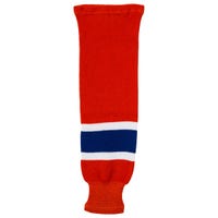 Monkeysports Edmonton Oilers Knit Hockey Socks in Orange Size Senior