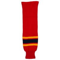 "Monkeysports Florida Panthers Knit Hockey Socks in Red Size Youth"