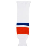 "Monkeysports New York Islanders Knit Hockey Socks in White Size Junior"