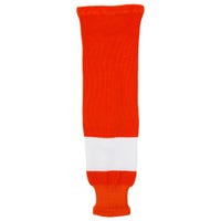 "Monkeysports Philadelphia Flyers Knit Hockey Socks in Orange Size Senior"