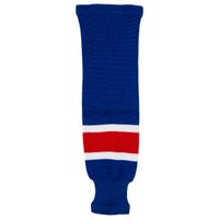 "Monkeysports New York Rangers Knit Hockey Socks in Royal Size Junior"