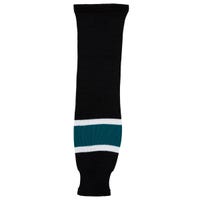 "Monkeysports San Jose Sharks Knit Hockey Socks in Black Size Junior"