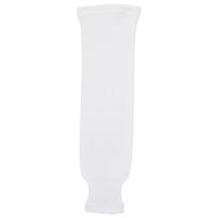 Monkeysports Solid Color Knit Hockey Socks in White Size Senior