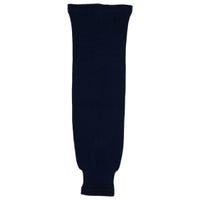 Monkeysports Solid Color Knit Hockey Socks in Navy Size Senior