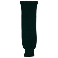 "Monkeysports Solid Color Knit Hockey Socks in Forest Green Size Senior"