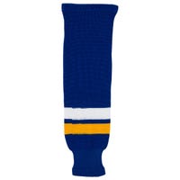 "Monkeysports St. Louis Blues Knit Hockey Socks in Royal Size Junior"