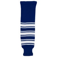 "Monkeysports Toronto Maple Leafs Knit Hockey Socks in Royal Size Youth"