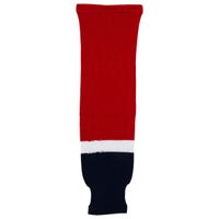 "Monkeysports Washington Capitals Knit Hockey Socks in Red (Home) Size Youth"