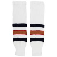 Dogree Edmonton Oilers Knit Hockey Socks in Away Size Junior