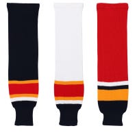 "Dogree Florida Panthers Knit Hockey Socks in Away Size Junior"