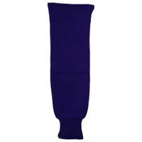 Monkeysports Solid Color Knit Hockey Socks in Purple Size Junior
