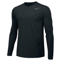 "Nike Legend Boys Training Long Sleeve Shirt in Black/Grey Size Large"